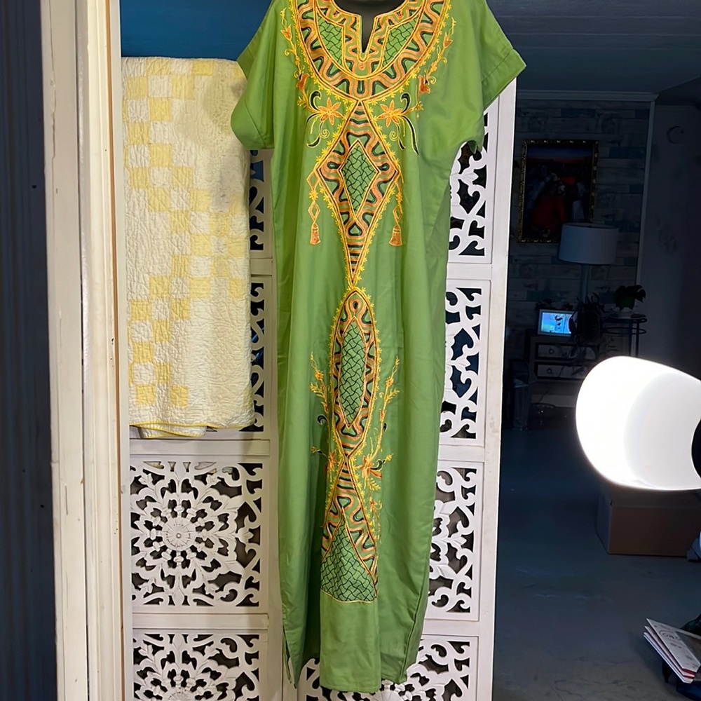 India-Stunning Indian Cotton Dress! Size L